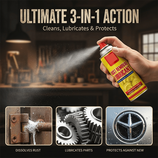 🔥Limited TimePromotion 50% OFF🔥 Anti-Rust Lubricant Spray & Rust Remover